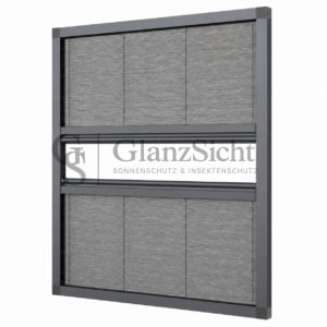 Fliegengitter Fenster und Türen nach Maß Doppelflügel Horizontal