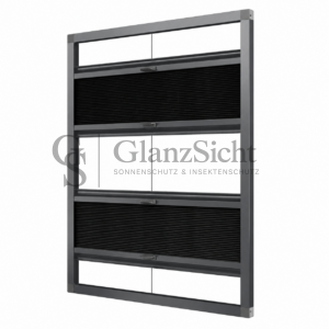 Sonnenschutz Doppelfügel String Horizontal
